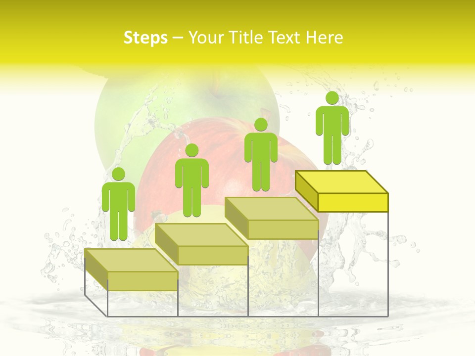 Freisteller Abwaschen Ernten PowerPoint Template