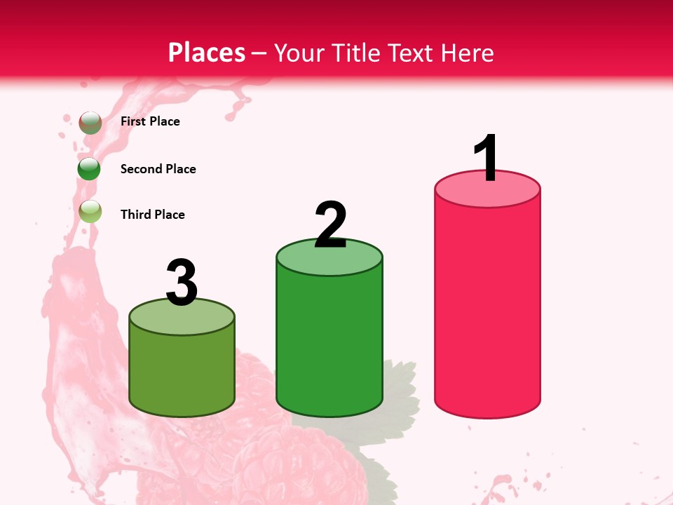 Health Lifestyle Drop Liquid Splash Water PowerPoint Template