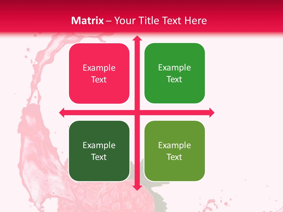 Health Lifestyle Drop Liquid Splash Water PowerPoint Template