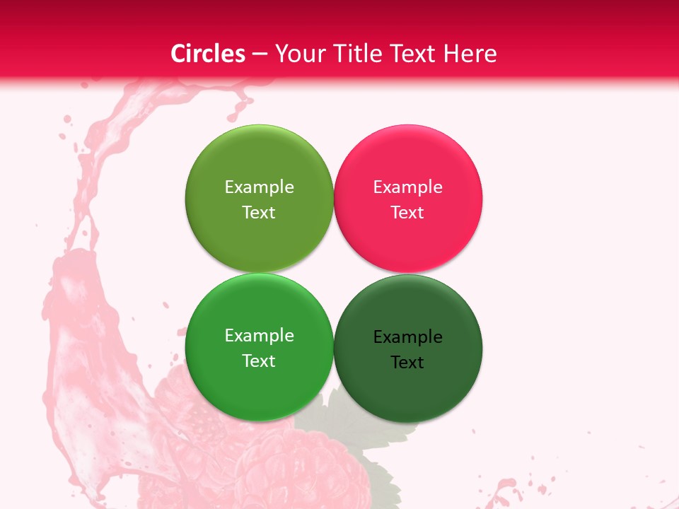 Health Lifestyle Drop Liquid Splash Water PowerPoint Template