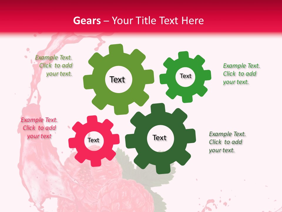 Health Lifestyle Drop Liquid Splash Water PowerPoint Template