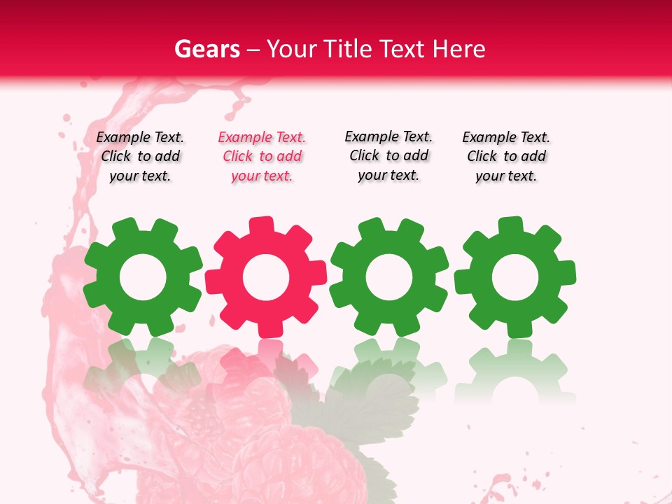 Health Lifestyle Drop Liquid Splash Water PowerPoint Template