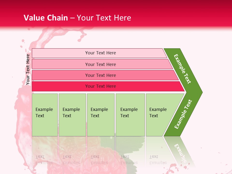 Health Lifestyle Drop Liquid Splash Water PowerPoint Template