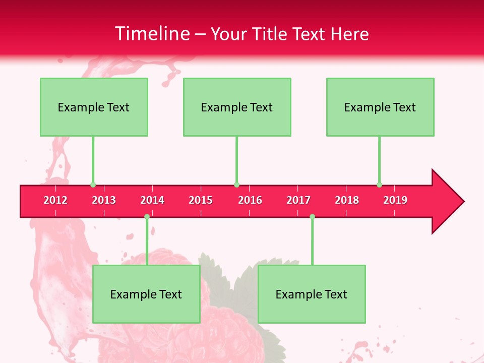 Health Lifestyle Drop Liquid Splash Water PowerPoint Template