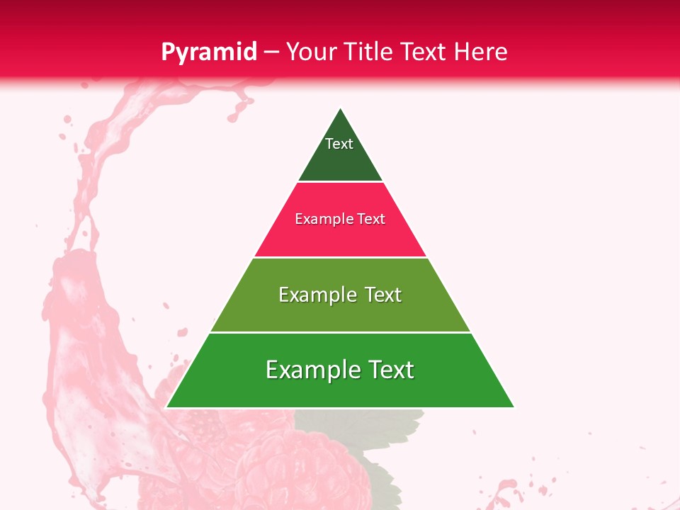 Health Lifestyle Drop Liquid Splash Water PowerPoint Template