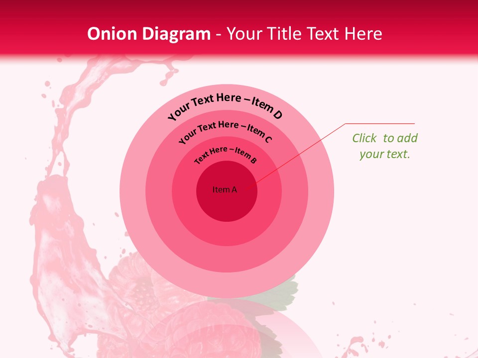 Health Lifestyle Drop Liquid Splash Water PowerPoint Template