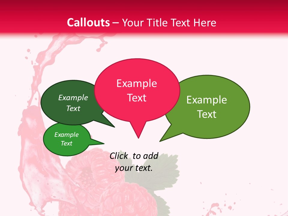 Health Lifestyle Drop Liquid Splash Water PowerPoint Template