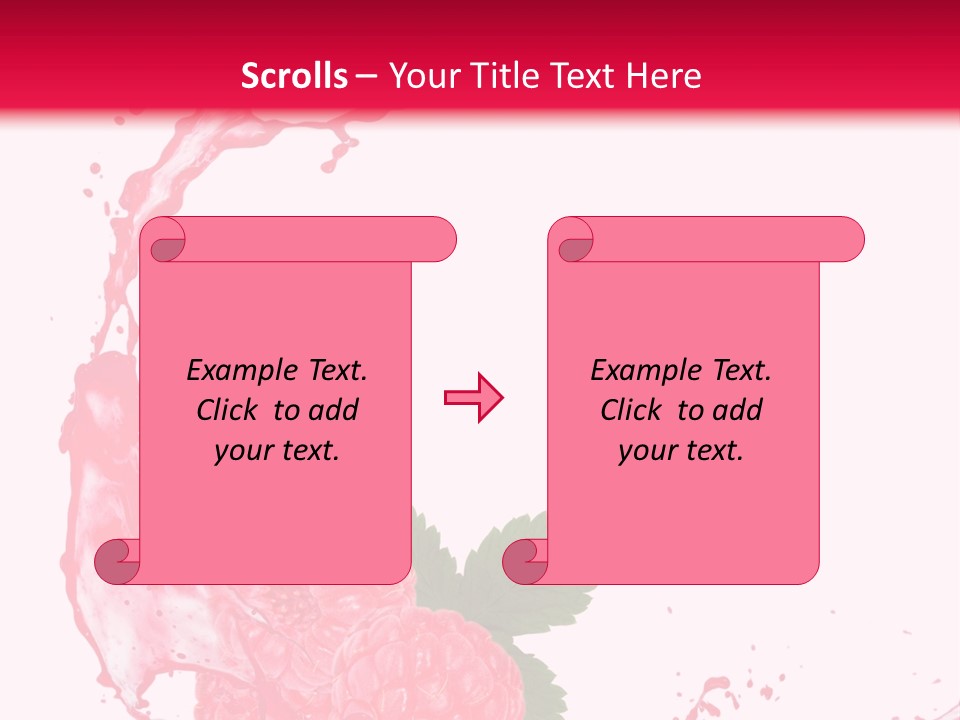 Health Lifestyle Drop Liquid Splash Water PowerPoint Template