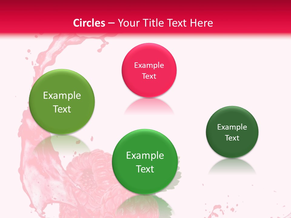 Health Lifestyle Drop Liquid Splash Water PowerPoint Template