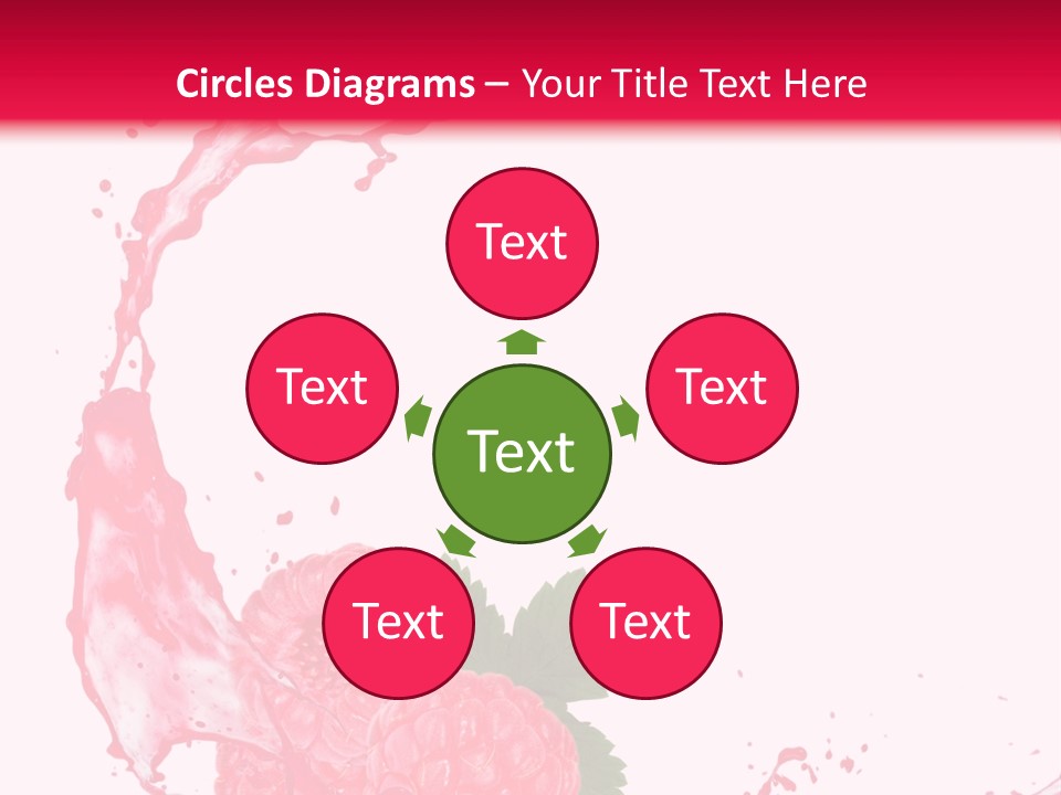 Health Lifestyle Drop Liquid Splash Water PowerPoint Template