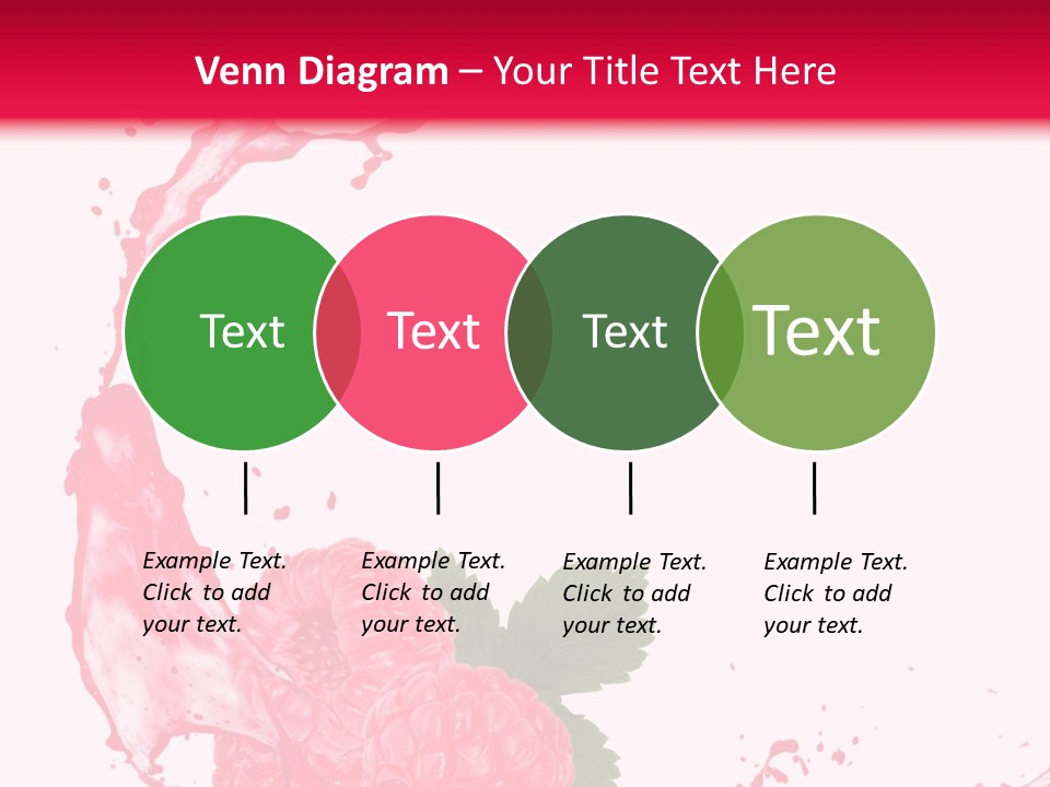 Health Lifestyle Drop Liquid Splash Water PowerPoint Template