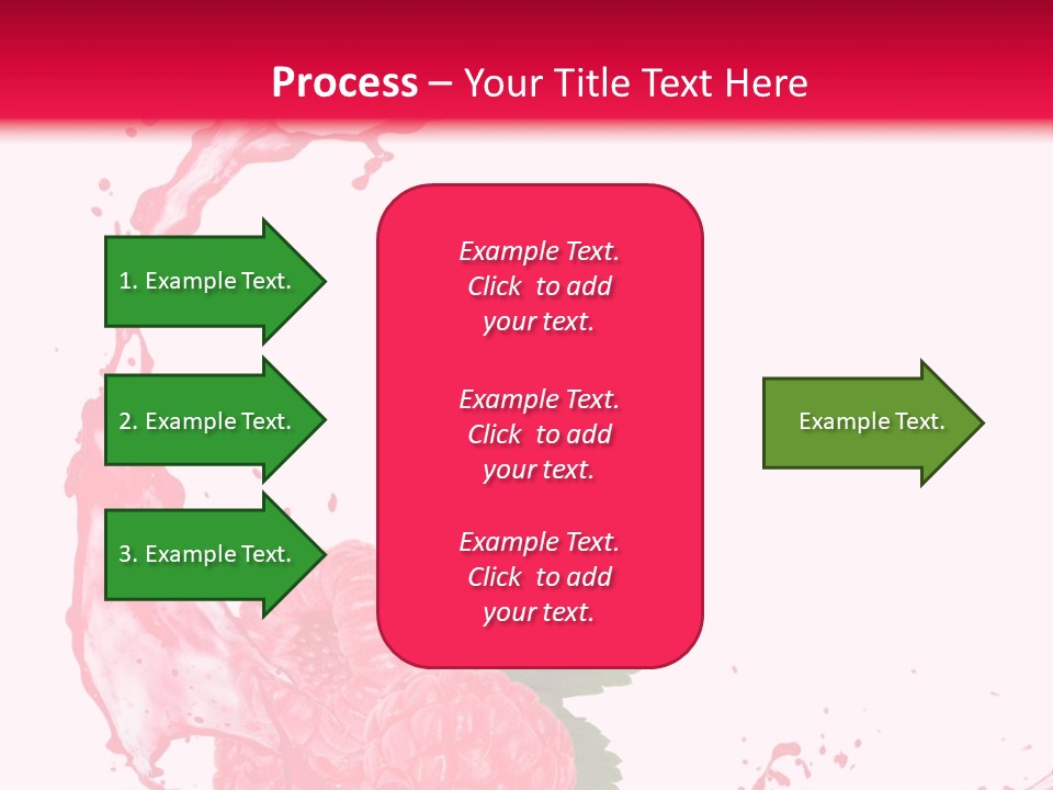 Health Lifestyle Drop Liquid Splash Water PowerPoint Template
