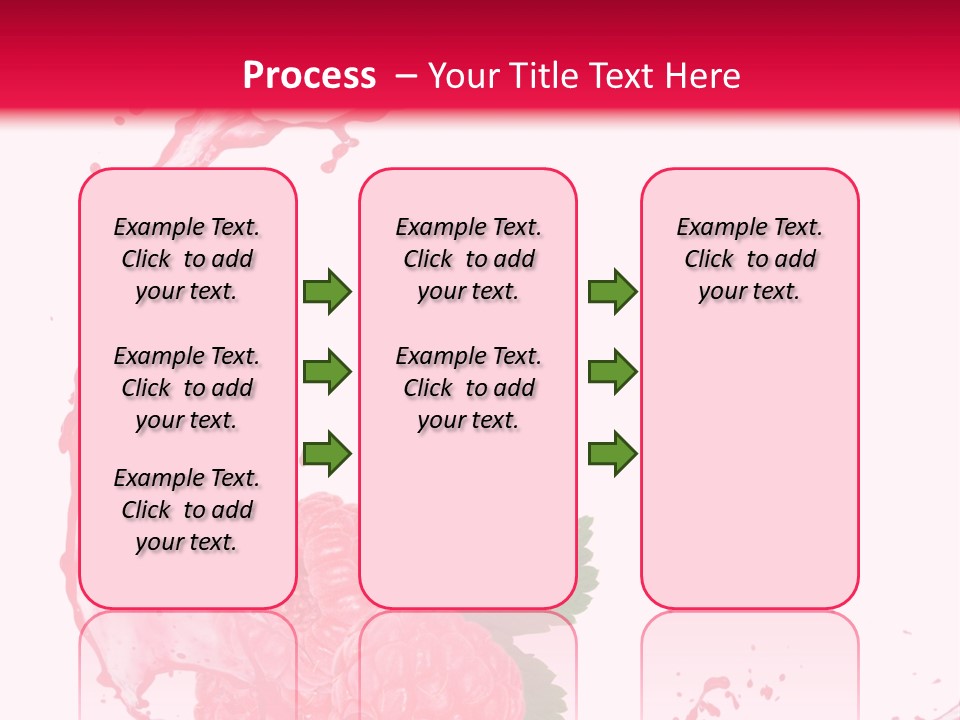 Health Lifestyle Drop Liquid Splash Water PowerPoint Template