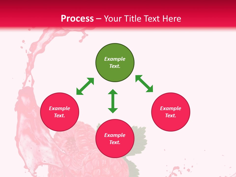 Health Lifestyle Drop Liquid Splash Water PowerPoint Template