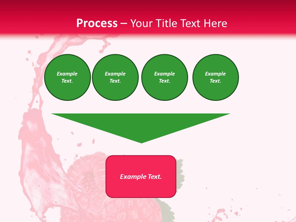 Health Lifestyle Drop Liquid Splash Water PowerPoint Template