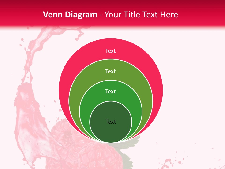 Health Lifestyle Drop Liquid Splash Water PowerPoint Template