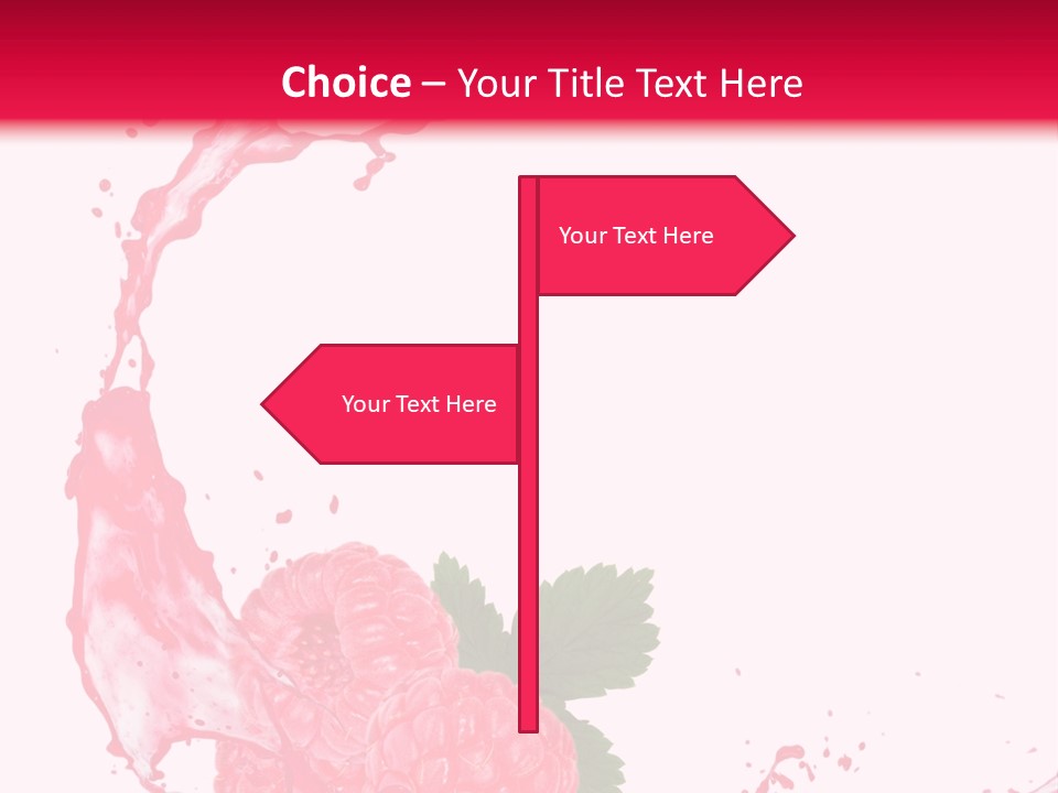 Health Lifestyle Drop Liquid Splash Water PowerPoint Template