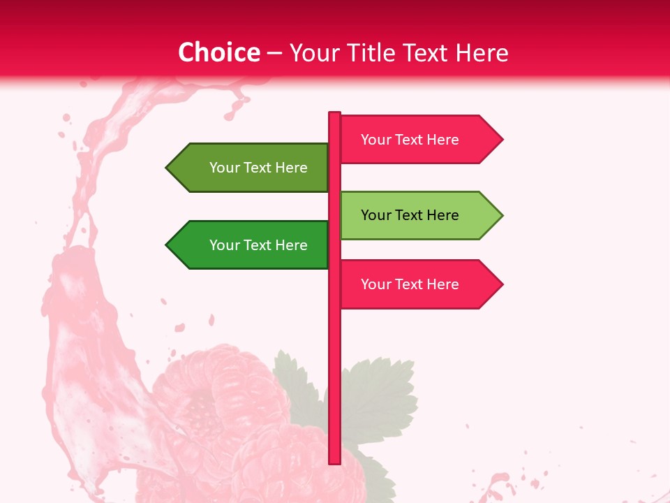 Health Lifestyle Drop Liquid Splash Water PowerPoint Template