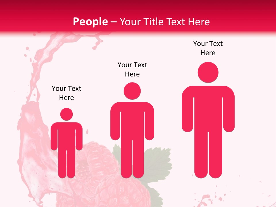 Health Lifestyle Drop Liquid Splash Water PowerPoint Template