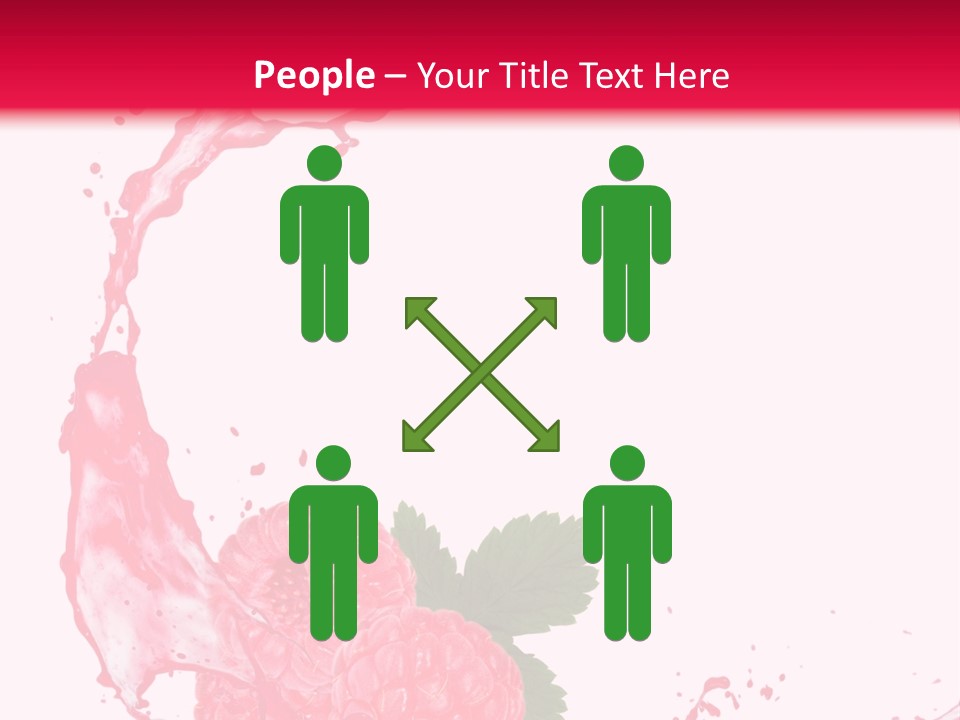 Health Lifestyle Drop Liquid Splash Water PowerPoint Template