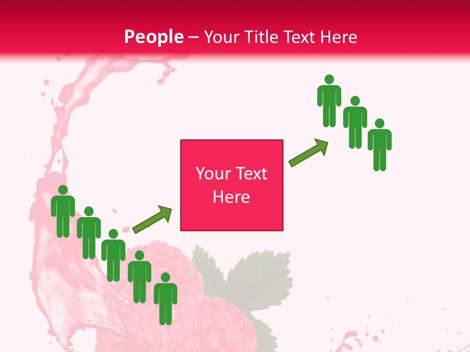 Health Lifestyle Drop Liquid Splash Water PowerPoint Template