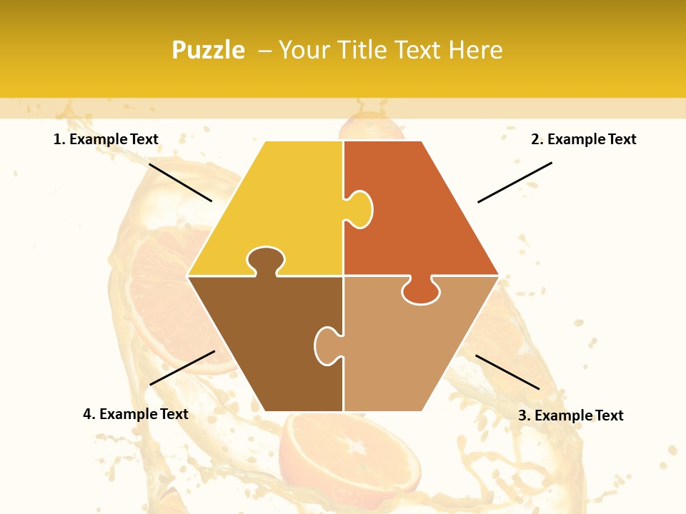 Juice Healthy Orange Fruit Fresh Food Drink Juicy Vitami Juicy Lemon PowerPoint Template