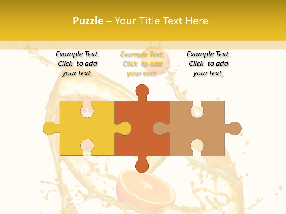 Juice Healthy Orange Fruit Fresh Food Drink Juicy Vitami Juicy Lemon PowerPoint Template