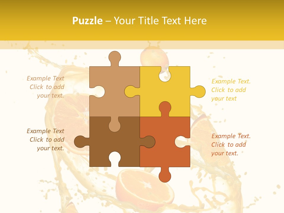 Juice Healthy Orange Fruit Fresh Food Drink Juicy Vitami Juicy Lemon PowerPoint Template