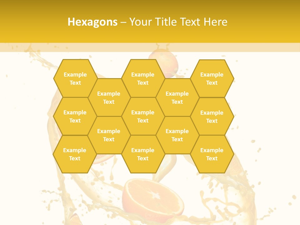 Juice Healthy Orange Fruit Fresh Food Drink Juicy Vitami Juicy Lemon PowerPoint Template