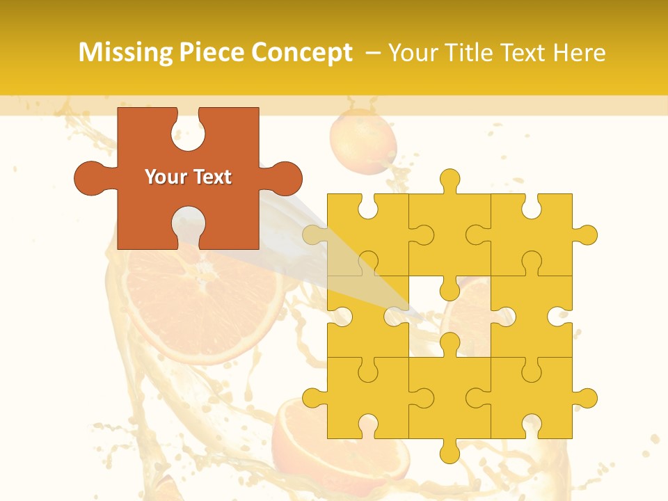 Juice Healthy Orange Fruit Fresh Food Drink Juicy Vitami Juicy Lemon PowerPoint Template