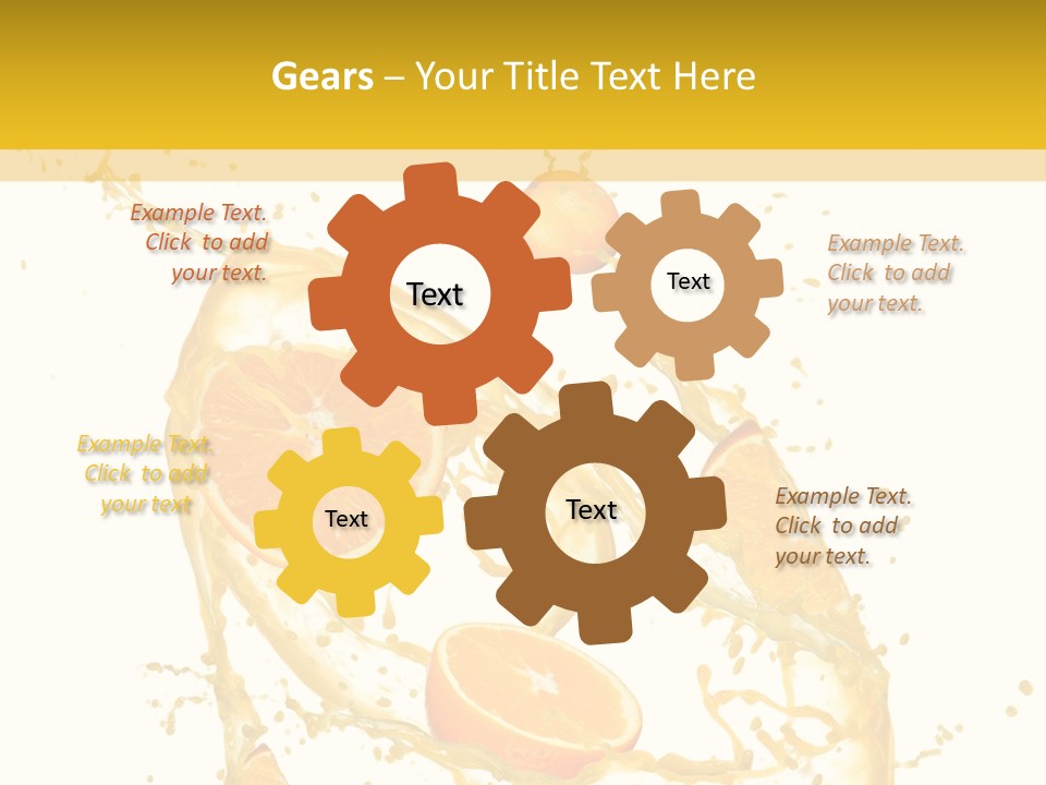 Juice Healthy Orange Fruit Fresh Food Drink Juicy Vitami Juicy Lemon PowerPoint Template