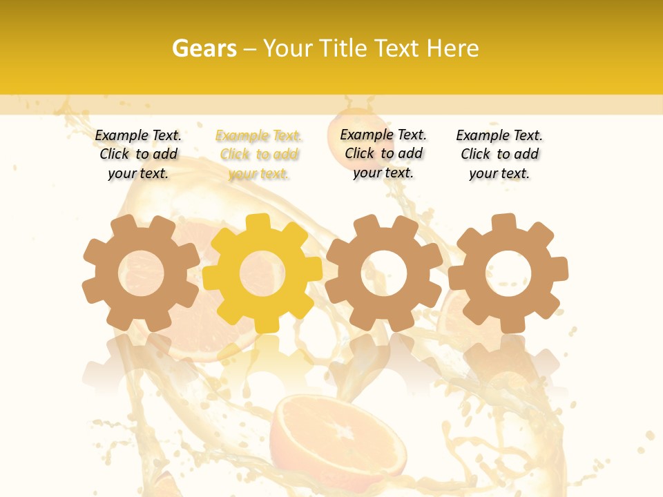 Juice Healthy Orange Fruit Fresh Food Drink Juicy Vitami Juicy Lemon PowerPoint Template