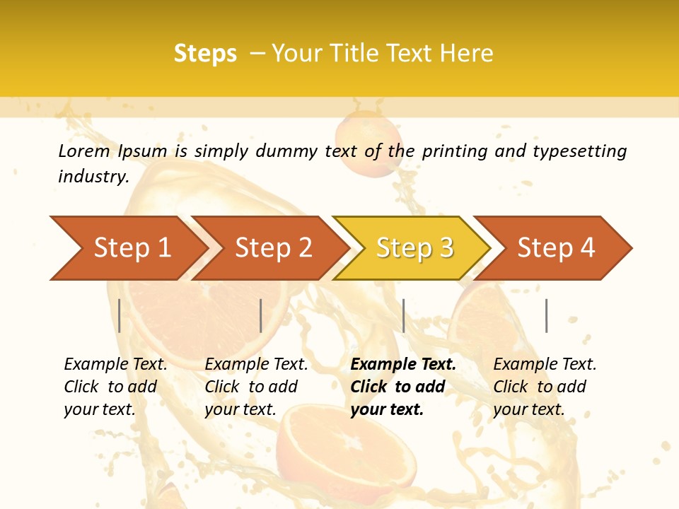 Juice Healthy Orange Fruit Fresh Food Drink Juicy Vitami Juicy Lemon PowerPoint Template