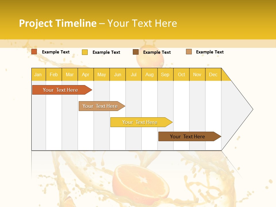 Juice Healthy Orange Fruit Fresh Food Drink Juicy Vitami Juicy Lemon PowerPoint Template