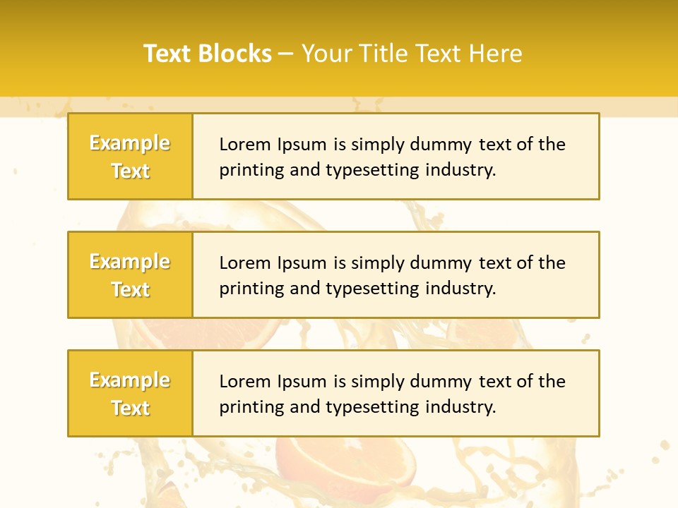 Juice Healthy Orange Fruit Fresh Food Drink Juicy Vitami Juicy Lemon PowerPoint Template