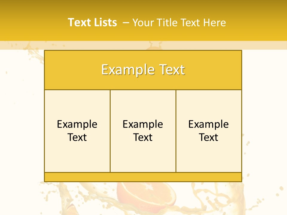 Juice Healthy Orange Fruit Fresh Food Drink Juicy Vitami Juicy Lemon PowerPoint Template