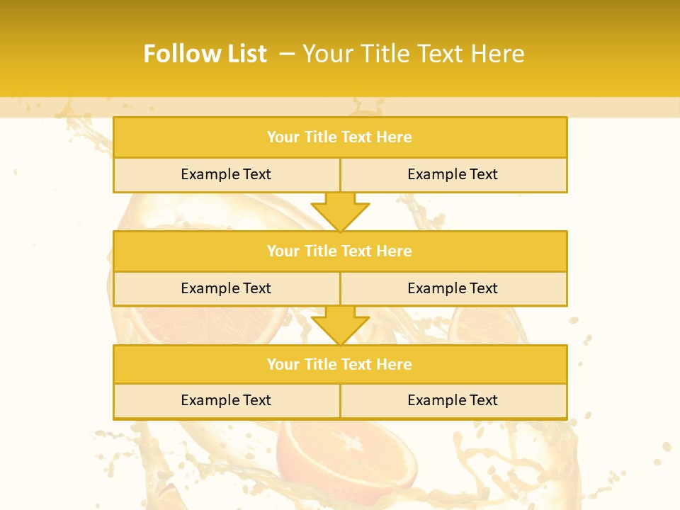 Juice Healthy Orange Fruit Fresh Food Drink Juicy Vitami Juicy Lemon PowerPoint Template