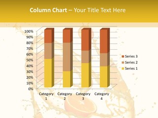 Juice Healthy Orange Fruit Fresh Food Drink Juicy Vitami Juicy Lemon PowerPoint Template