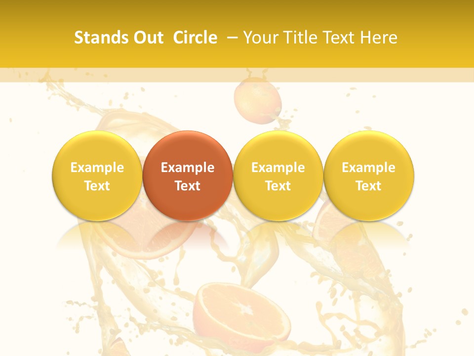 Juice Healthy Orange Fruit Fresh Food Drink Juicy Vitami Juicy Lemon PowerPoint Template