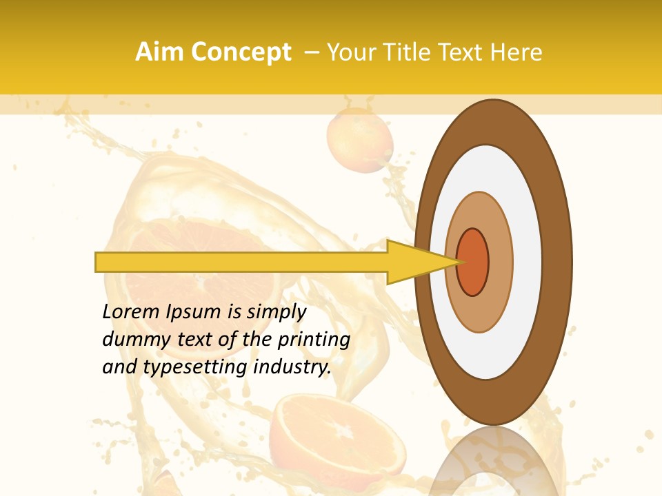 Juice Healthy Orange Fruit Fresh Food Drink Juicy Vitami Juicy Lemon PowerPoint Template