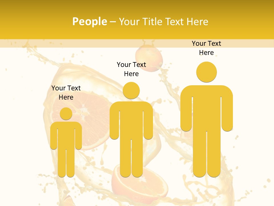 Juice Healthy Orange Fruit Fresh Food Drink Juicy Vitami Juicy Lemon PowerPoint Template