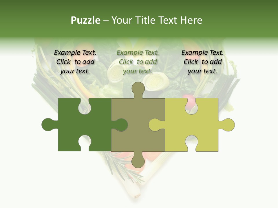 Lebensstil Salatherz Schlank PowerPoint Template