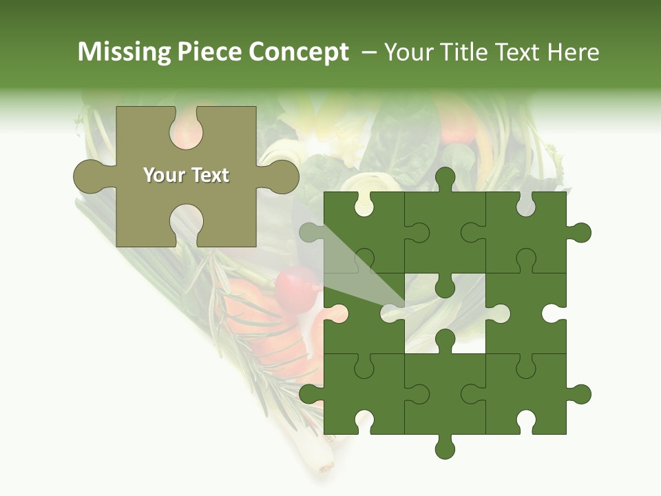 Lebensstil Salatherz Schlank PowerPoint Template