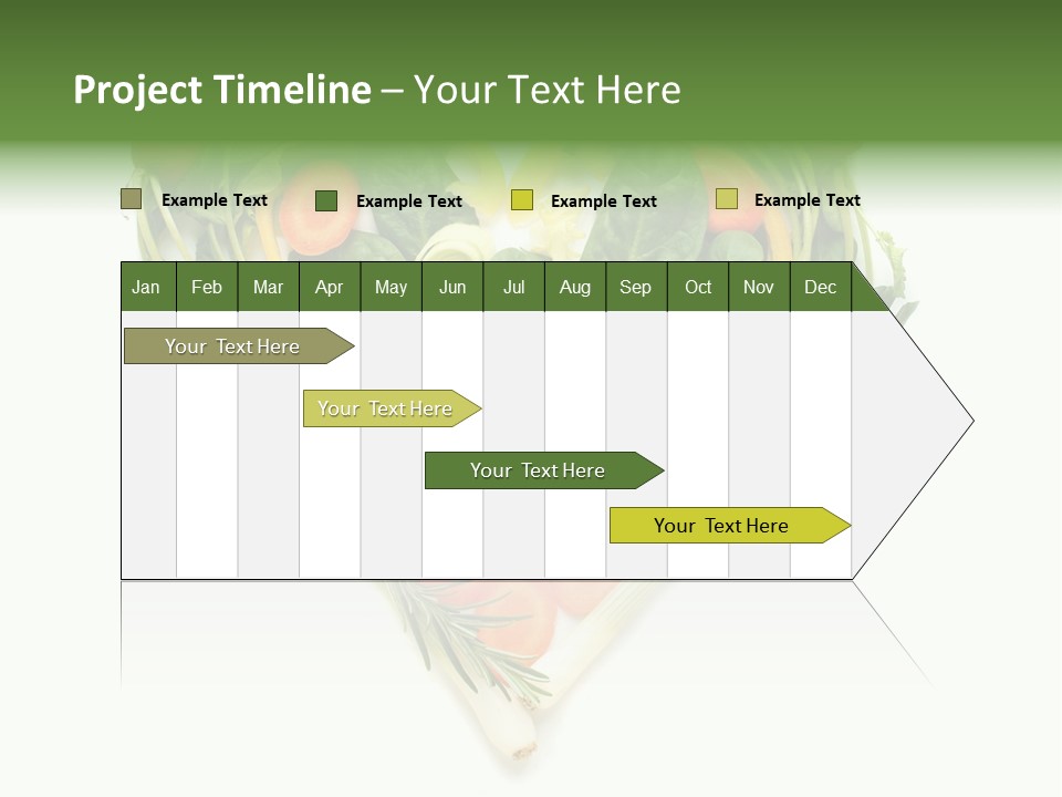 Lebensstil Salatherz Schlank PowerPoint Template