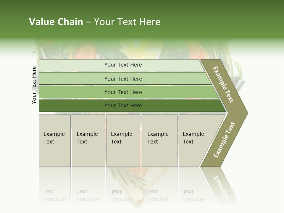 Lebensstil Salatherz Schlank PowerPoint Template