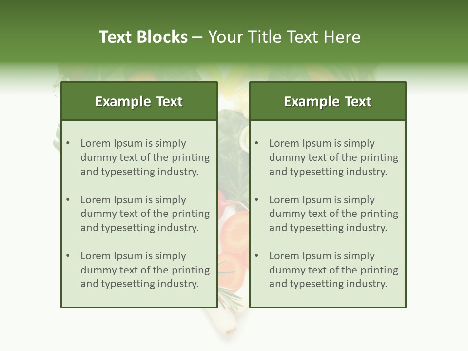 Lebensstil Salatherz Schlank PowerPoint Template