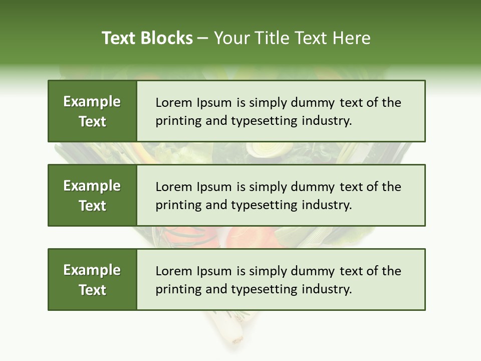 Lebensstil Salatherz Schlank PowerPoint Template