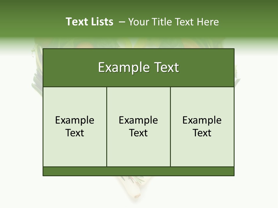Lebensstil Salatherz Schlank PowerPoint Template