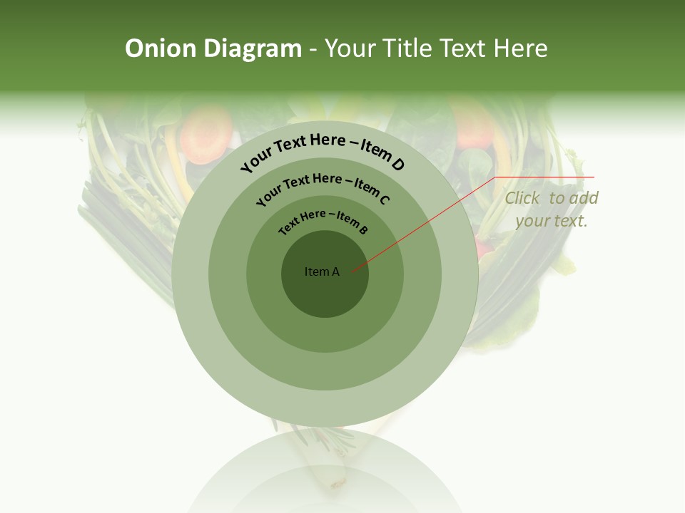 Lebensstil Salatherz Schlank PowerPoint Template