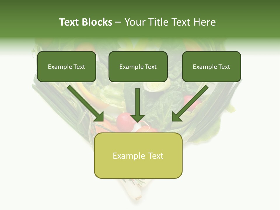 Lebensstil Salatherz Schlank PowerPoint Template